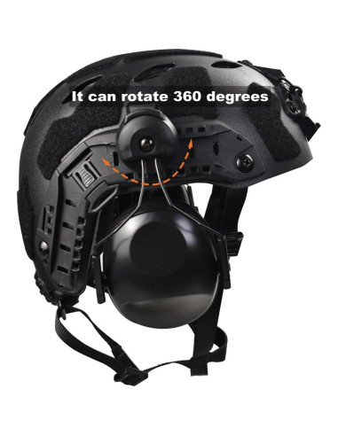 Casco Táctico Hdlsina HL31 Ajustable con Montaje NVG