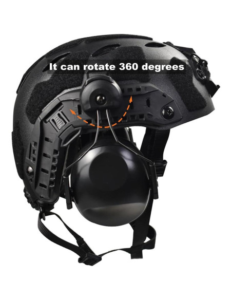 Casco Táctico Hdlsina HL31 Ajustable con Montaje NVG