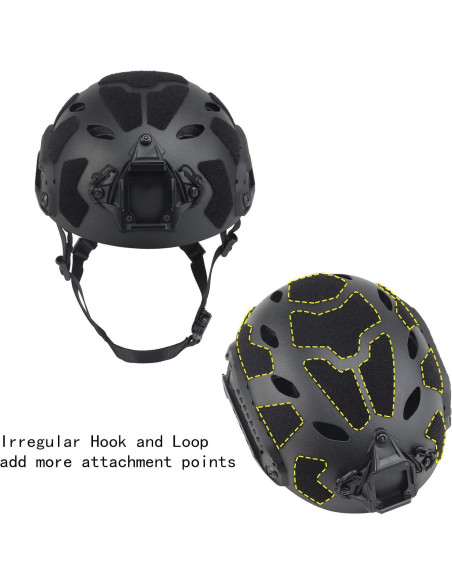 Casco Táctico Hdlsina HL31 Ajustable con Montaje NVG
