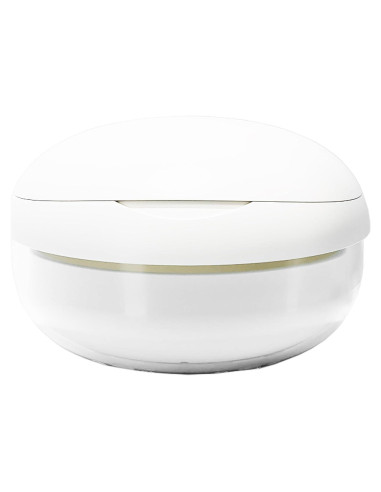 Estuche Limpiador de Dentaduras AARAINBOW 2 en 1 Blanco