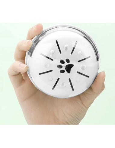 Estuche Limpiador de Dentaduras AARAINBOW 2 en 1 Blanco