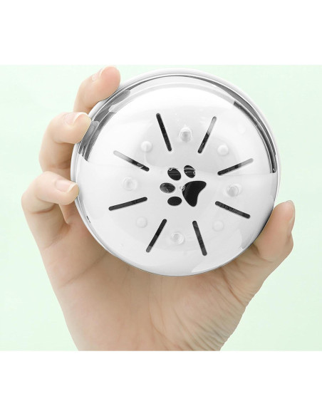 Estuche Limpiador de Dentaduras AARAINBOW 2 en 1 Blanco