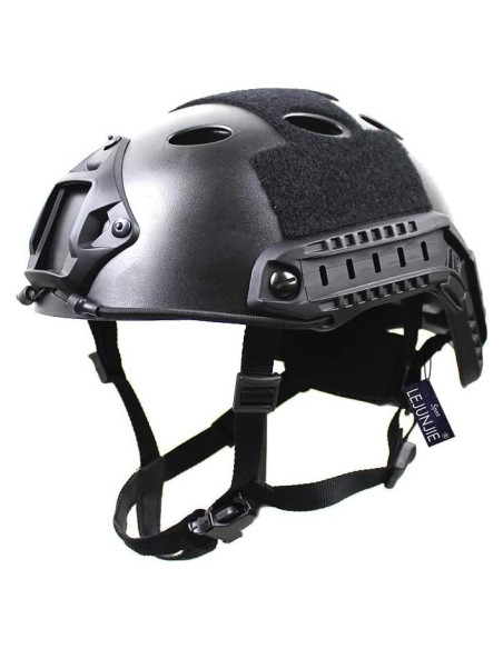 Casco Táctico LEJUNJIE LE191-PJ-BK para Airsoft Negro
