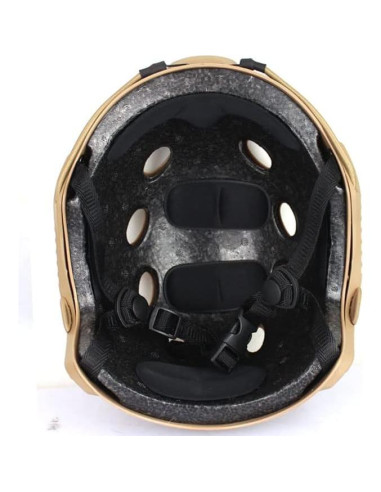 Casco Táctico LEJUNJIE LE191-PJ-BK para Airsoft Negro