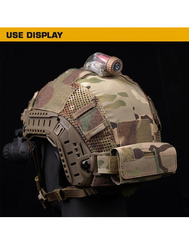 Bolsa de contrapeso para casco táctico AZB con 5 bloques