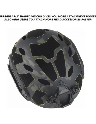 Casco Táctico AOUTACC Ajustable para Airsoft y Paintball