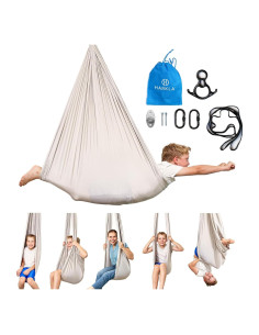 Columpio Sensorial Harkla 279,4 cm - Soporta 136 kg - Gris