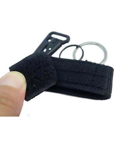 4 Pcs Soporte de Llave Bytiyar Clips Nylon Ganchos 2.54 cm