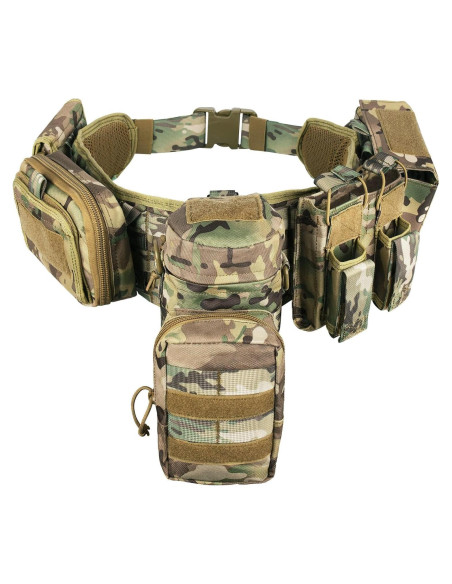 Cinturón Táctico YAKEDA 5 en 1 Nylon Ajustable