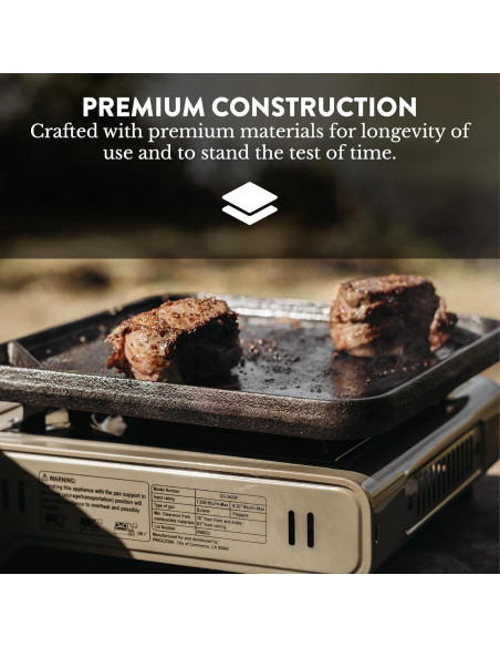 Estufa Portátil Gas One GS-3400P Doble Combustible 1.41 kg