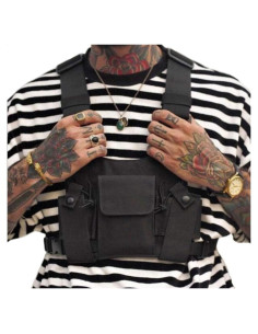 Chaleco Croogo Universal para Walkie Talkie Manos Libres