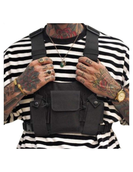 Chaleco Croogo Universal para Walkie Talkie Manos Libres