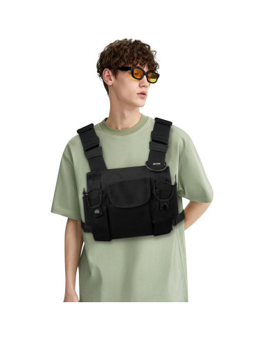 Chaleco Croogo Universal para Walkie Talkie Manos Libres