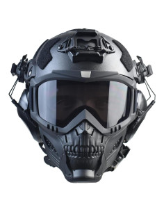 Casco Táctico Hdlsina HL-31-2 con Máscara y Auriculares