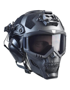 Casco Táctico Hdlsina HL-31-2 con Máscara y Auriculares 2