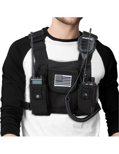 Arnés de Hombro MANGEMA PT-08 para Radio de Dos Vías