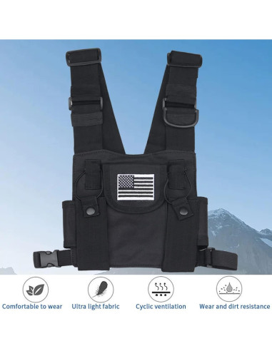 Arnés de Hombro MANGEMA PT-08 para Radio de Dos Vías