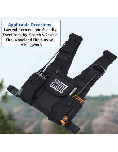 Arnés de Hombro MANGEMA PT-08 para Radio de Dos Vías