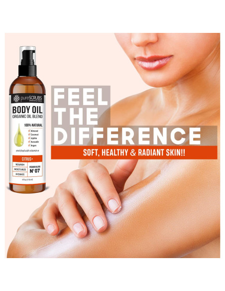 Aceite Corporal en Spray PureSCRUBS Cítricos 113.4 g Hidratante