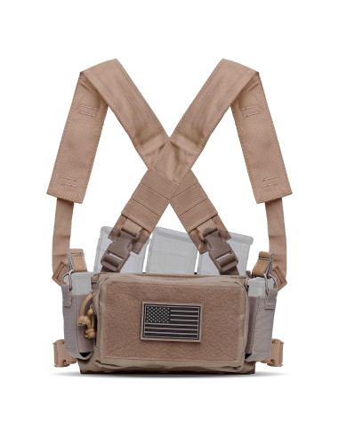Chaleco Táctico Tacticon Chest Rig Elite Modular 1,09 kg