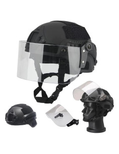Casco Táctico LEJUNJIE MICH 2000 con Visera y Gafas