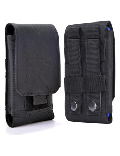 Funda táctica MOLLE para teléfono móvil EDC 17x9cm