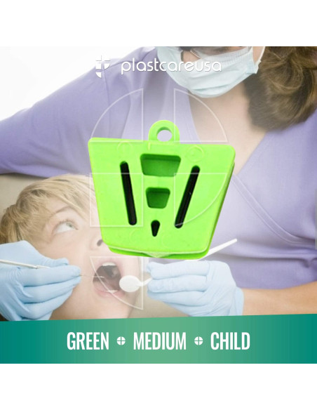 Bloques de Mordida Dental PlastCare USA - 6 Piezas Silicona