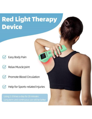 Dispositivo de Terapia de Luz Roja Yoveck 21.5x6cm Alivio Dolor