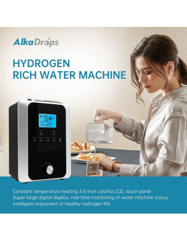 Ionizador de Agua Alcalina EHM 8000L PH 3-11 11 Placas