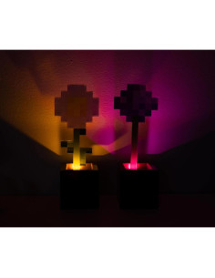 Lámparas LED de Mesa Minecraft Daisy y Allium, Set de 2 2