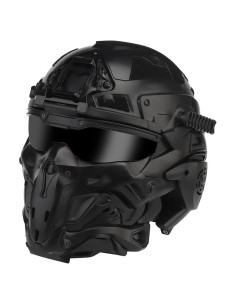 Casco Táctico Zhongren ZRS-HL-98 con Auriculares y Ventilador