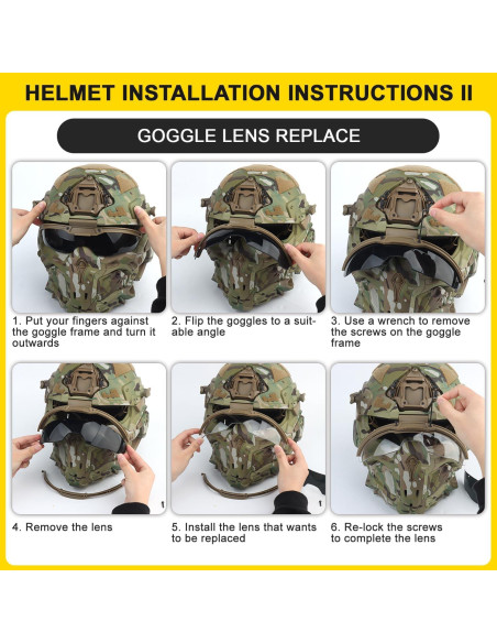 Casco Táctico Zhongren ZRS-HL-98 con Auriculares y Ventilador