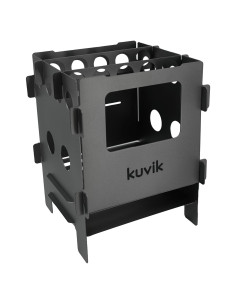 Estufa de Madera Kuvik Titanio Compacta 0.12 kg para Camping
