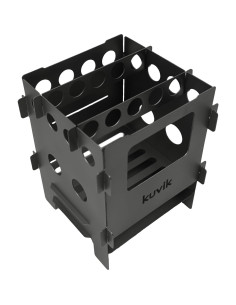 Estufa de Madera Kuvik Titanio Compacta 0.12 kg para Camping 2