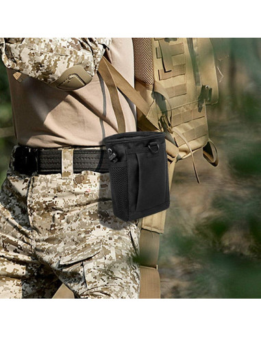 Bolsa de descarga táctica Tacticool 15x8x3 cm con cordón