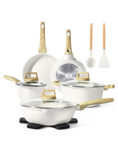 Juego de Ollas y Sartenes GiPP 14 Piezas Antiadherente