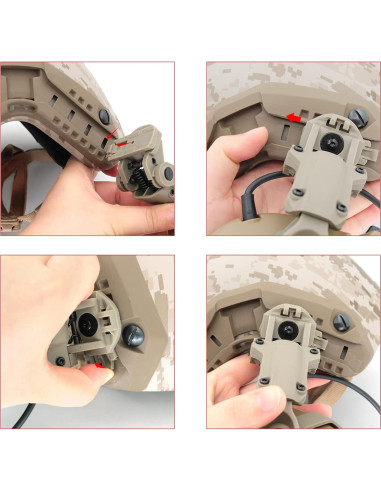 Adaptador de Riel ARC Hearangel Modelo ARC para Auriculares