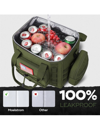 Caja Táctica Maelstrom para Almuerzo 20L Verde Militar