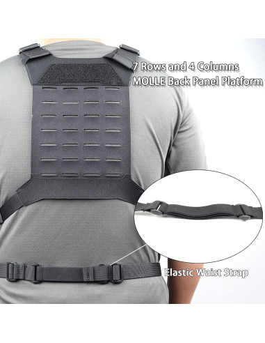 Chaleco Táctico Gwild Concepts Micro con Soporte para Revistas