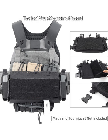 Chaleco Táctico Gwild Concepts Micro con Soporte para Revistas