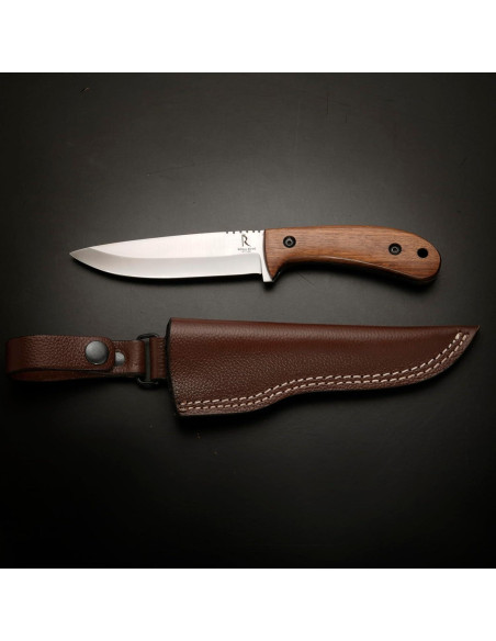 Cuchillo Bushcraft Regal Edge 22.86 cm con Funda de Cuero