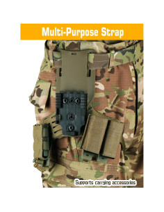 Adaptador de funda táctica EralcNa Era-ACC28 nylon tan 2