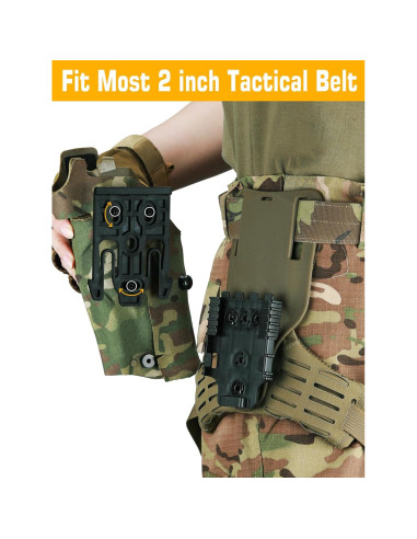 Adaptador de funda táctica EralcNa Era-ACC28 nylon tan