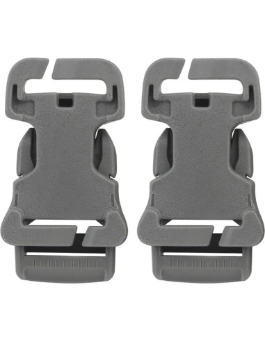 2 Piezas Hebillas Rápidas Tácticas POM 2.5cm Unisex