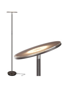 Lámpara de pie LED Brightech Sky regulable bronce 3000K