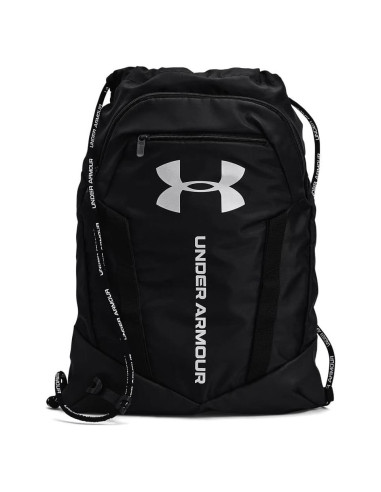 Mochila Under Armour Unisex 25L Negra y Plata