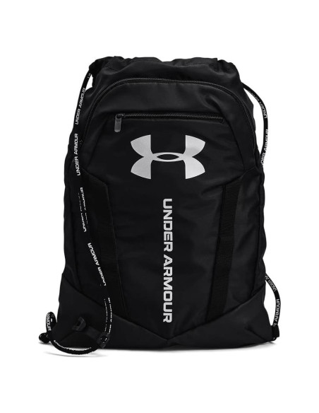 Mochila Under Armour Unisex 25L Negra y Plata