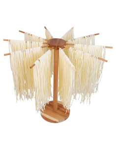 Soporte para Secar Pasta Liberal Brightdeer 10 Barras Madera