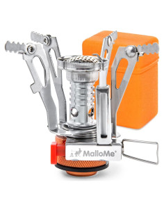 Estufa de Camping MalloMe - Portátil y Ligera 3000W