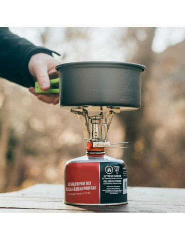 Estufa de Camping MalloMe - Portátil y Ligera 3000W